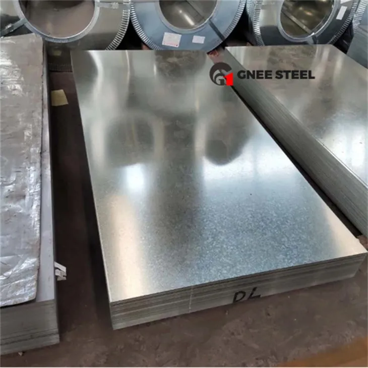 DC53D+ZF žiarovo pozinkovaný oceľový plech