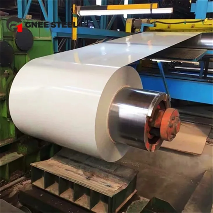 Oceľová cievka DX51D+Z PPGI s farebným povlakom