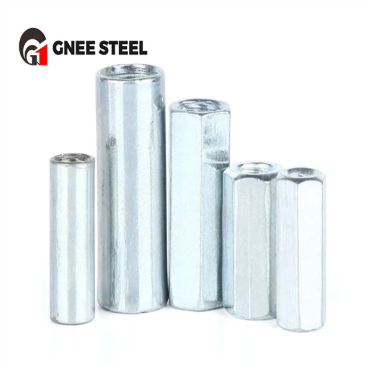 Pozinkované dlhé šesťhranné spojovacie matice