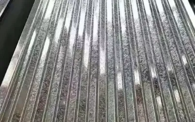 Pozinkované oceľové zvitky Pozinkované profilované oceľové plechy