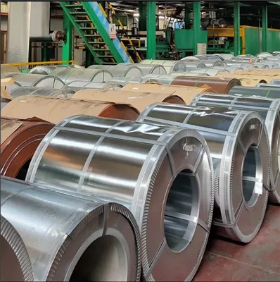 Pozinkovaná oceľová cievka DX54D podporuje rast exportu na nových a rozvinutý...