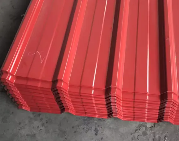 Strešné škridly Kovová PPGI vlnitá zinková strešná krytina